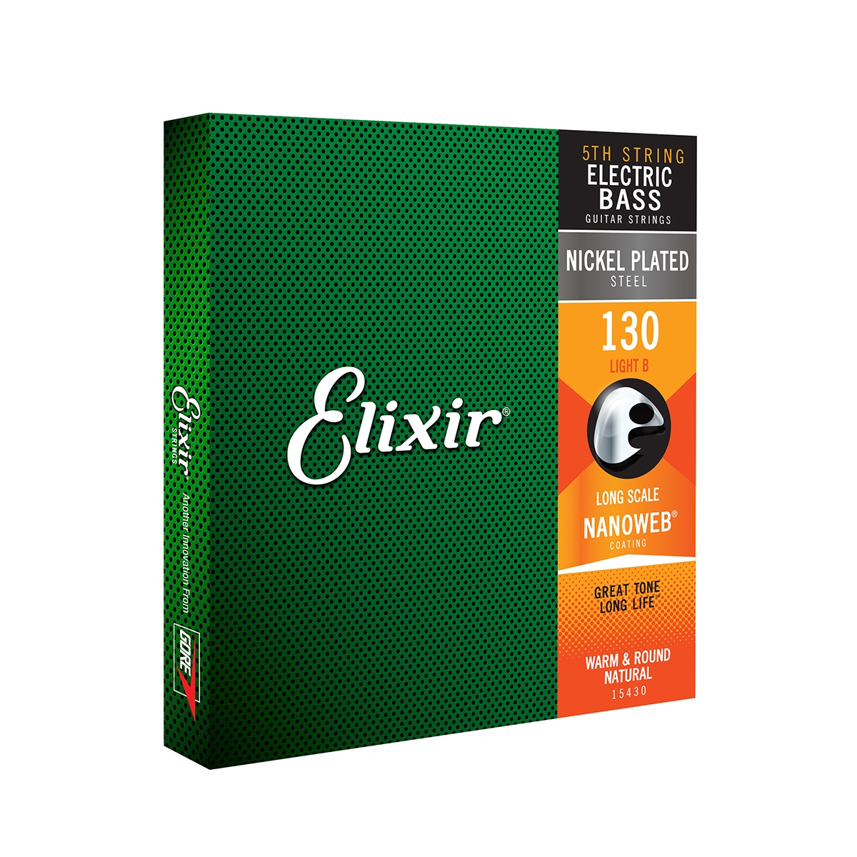 Elixir Custom String Light B Long Scale 130