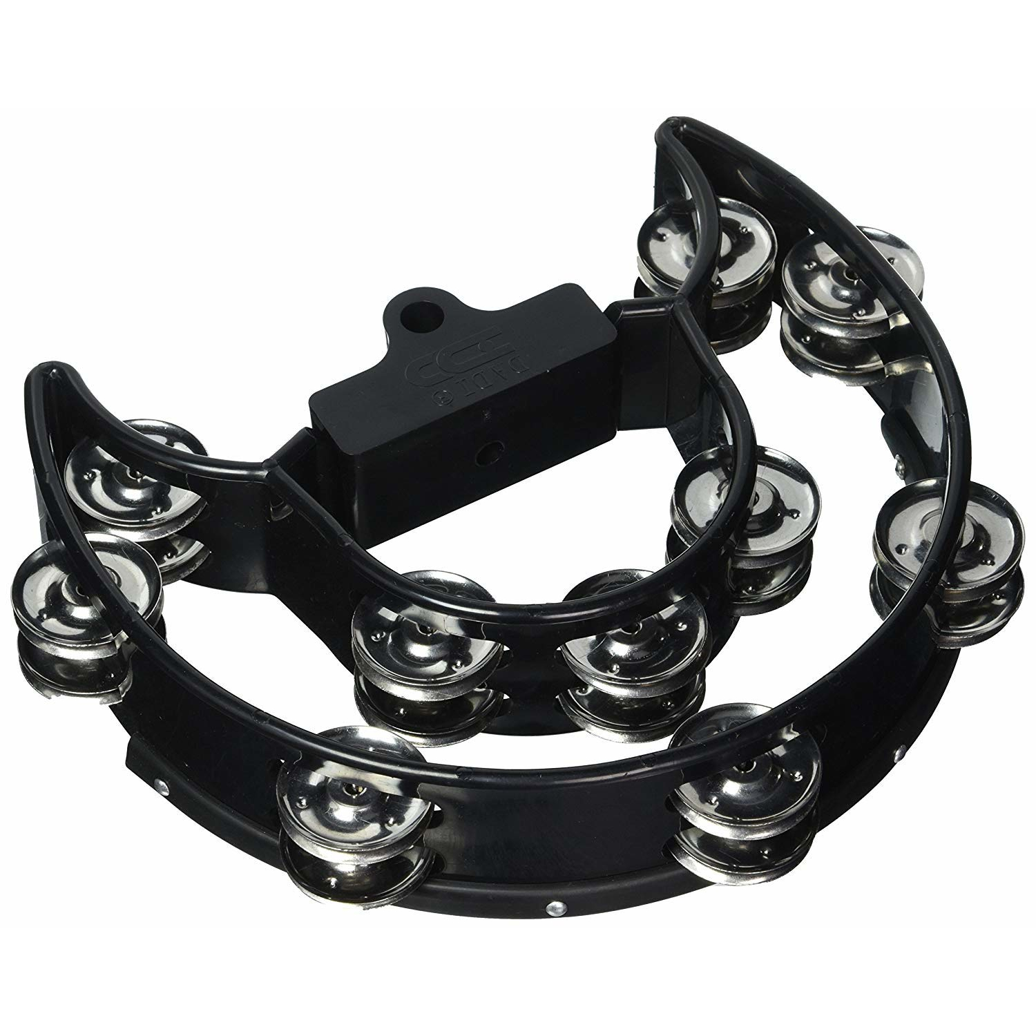 Pandeireta Dadi Meia-Lua P/ Bateria Preta