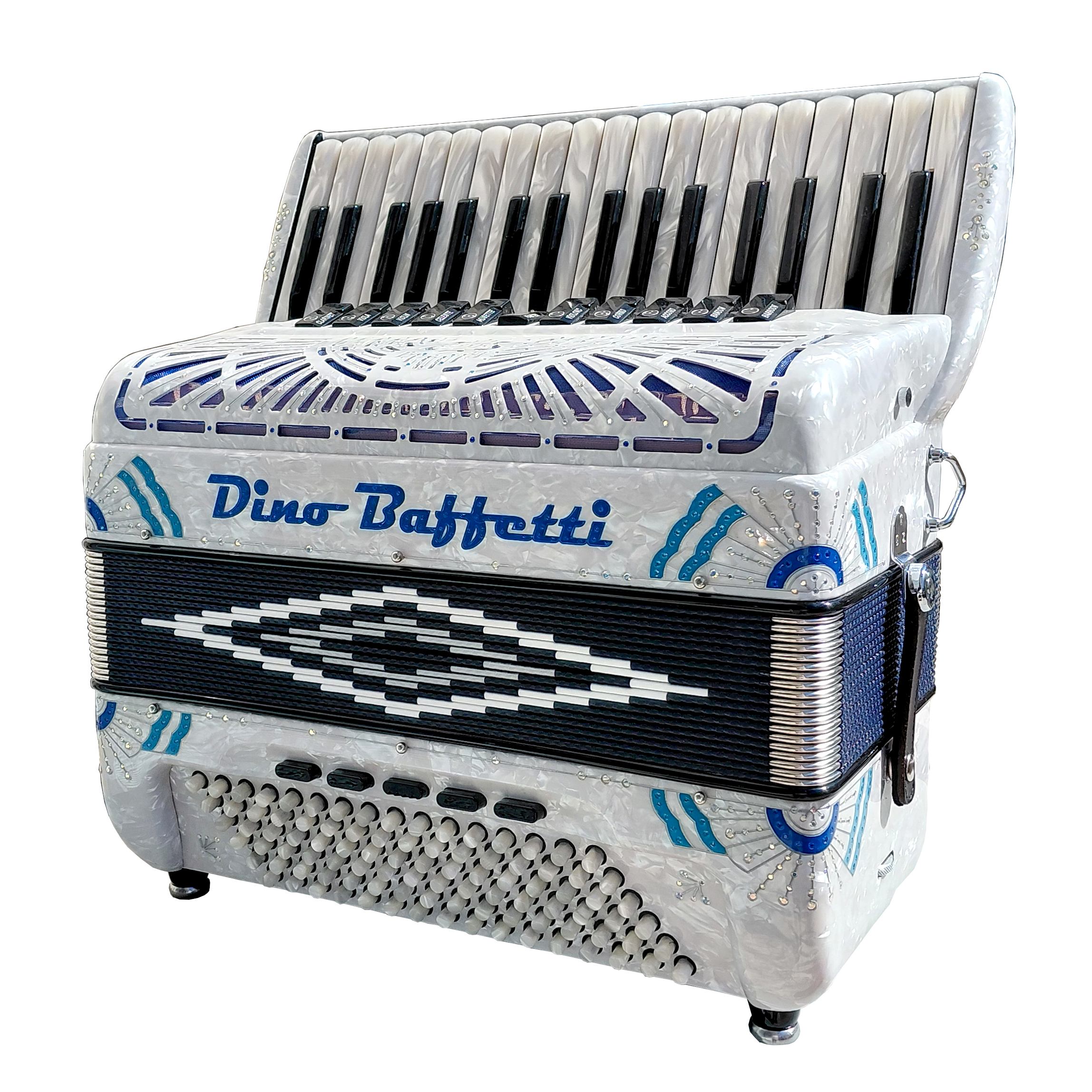 Acordeão Dino Baffetti Studio IIA Branco