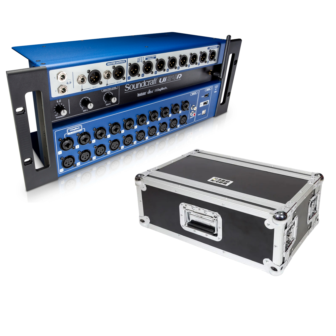 Soundcraft Ui24R + Case